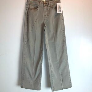 L’agence Wide Leg Grey Jeans NWT
